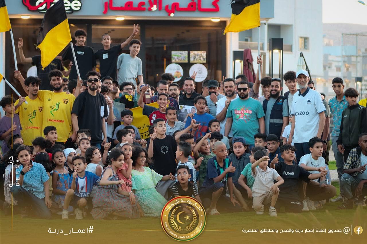 استقبال حافل لأبطال الشطرنج في مدينة درنة